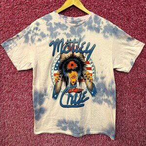 Motley Crue Girls Girls Girls Animated Heavy Metal Tie Dye L